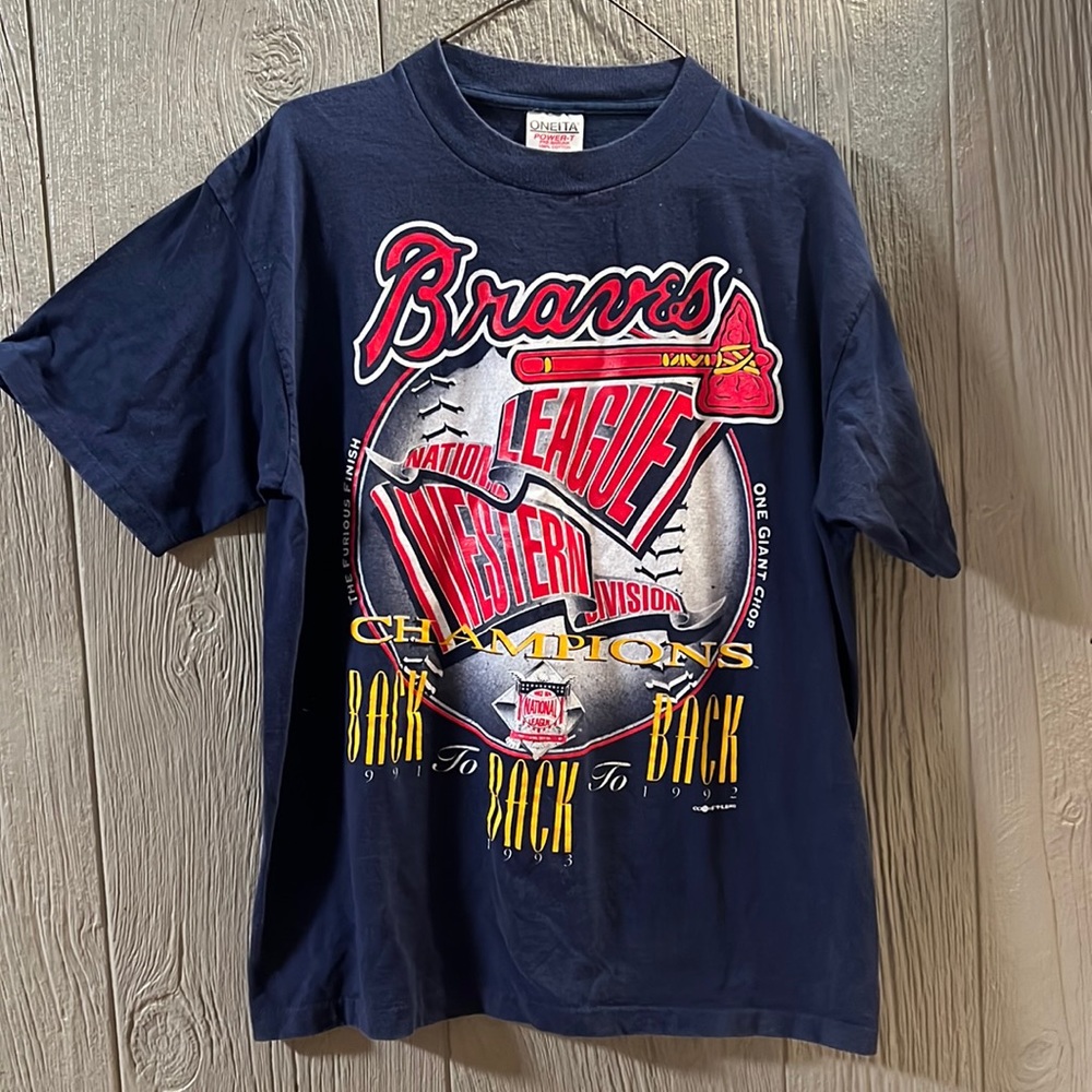 90’s Atlanta Braves t shirt